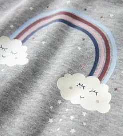 Sweatshirts|Name It Sweatshirt - NmfVenus - Grey Melange/Rainbow Clouds