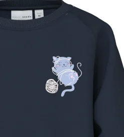 Sweatshirts|Name It Sweatshirt - NmfVenus - Navy Blazer/Cat Yarn