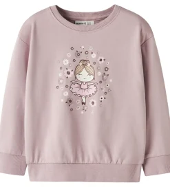 Pigetøj|Sweatshirts|Name It Sweatshirt - NmfViloui - Keepsake Lilac/Dancer