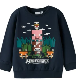 Drengetøj|Sweatshirts|Name It Sweatshirt - NmmNell - Navy Blazer