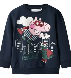 Sweatshirts|Name It Sweatshirt - NmmOlin Peppa Pig - Navy Blazer