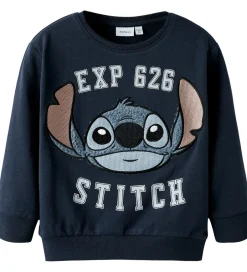 Sweatshirts|Name It Sweatshirt - NmmOnur - Stitch - Navy Blazer