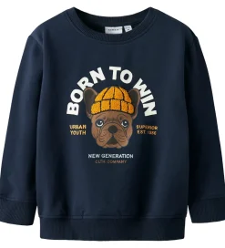 Sweatshirts|Name It Sweatshirt - NmmRiguna - Navy Blazer