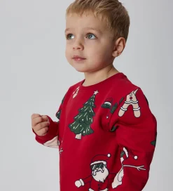 Juletøj|Sweatshirts|Name It Sweatshirt - NmmRoka - Jester Red