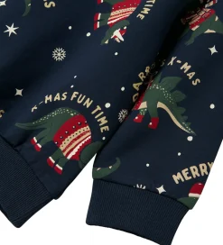 Juletøj|Sweatshirts|Name It Sweatshirt - NmmRoka - Navy Blazer