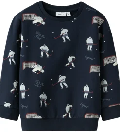 Sweatshirts|Drengetøj|Name It Sweatshirt - NmmSofus - Navy Blazer