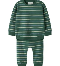 Sweatshirts|Bukser Og Jeans|Name It Sweatsæt - NbmVimmer - Bistro Green
