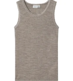 Undertøj|Name It Tanktop - Uld - NkfWang - Satellite