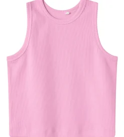 Toppe|Name It Top - Crop - Rib - Noos - NkfNakal - Pink Frosting