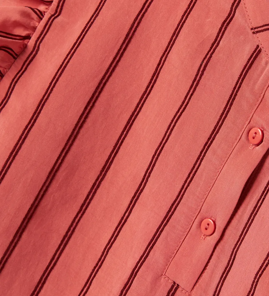 Toppe|Name It Top - NkfHeik - Spiced Coral/Madder Brown