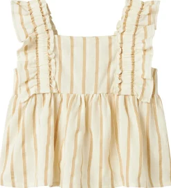 Toppe|Name It Top - NkfHerdon - Bleached Sand/Cloud Dancer