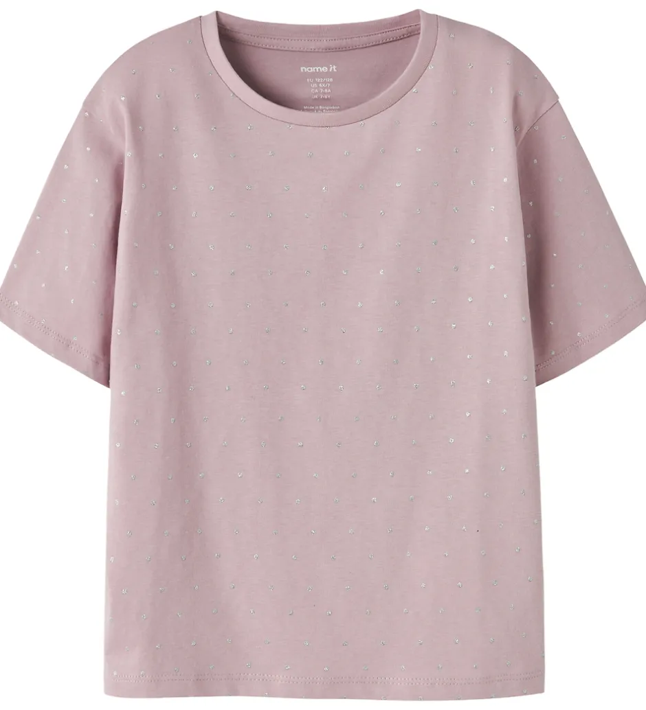 T-Shirts|Juletøj|Name It T-shirt - NkfRuaja - Keepsake Lilac