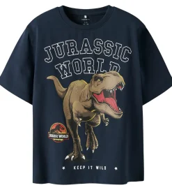 T-Shirts|Name It T-shirt - NkmDorrel - Jurassic - Navy Blazer