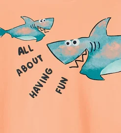 T-Shirts|Name It T-shirt - NmmPjarrie - Peach Nectar