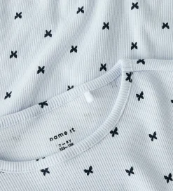 T-Shirts|Name It T-shirt - Rib - NkfKarlia - Xenon Blue