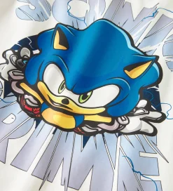 Drengetøj|T-Shirts|Name It T-shirt - Sonic - NkmNemo - Cloud Dancer