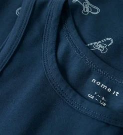 Undertøj|Name It Undertrøje - Noos - NkmTank - 2-pak - Titan