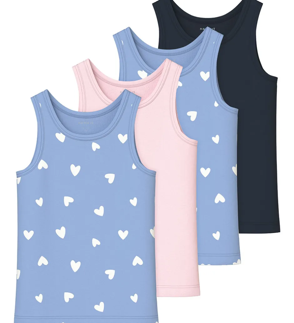 Undertøj|Name It Undertrøjer - NkfTank - 4-pak - Serenity