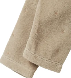 Leggings|Name It Velourbukser - NbfNorah - Island Fossil