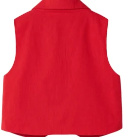 Veste|Name It Vest - NkfFalinnen - Kort - Chinese Red