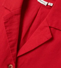 Veste|Name It Vest - NkfFalinnen - Kort - Chinese Red