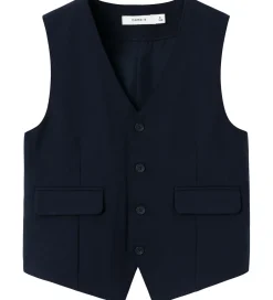 Veste|Juletøj|Name It Vest - NkmRiramel - Dark Sapphire
