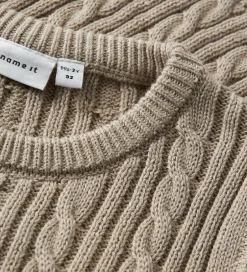 Veste|Name It Vest - Strik - NmmRoman - Island Fossil