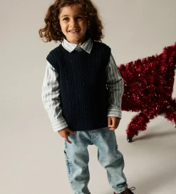 Veste|Name It Vest - Strik - NmmRoman - Navy Blazer