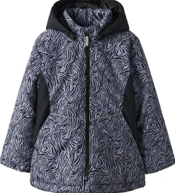 Vinterjakker|Name It Vinterjakke - Noos - NkfMaxi - Sort/ZEBRA