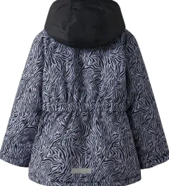 Vinterjakker|Name It Vinterjakke - Noos - NkfMaxi - Sort/ZEBRA