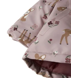 Vinterjakker|Name It Vinterjakke - NbfMaxi - Violet Ice/BAMBI