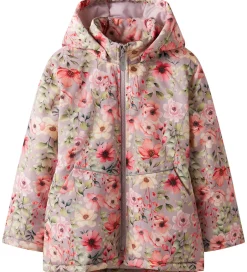 Vinterjakker|Name It Vinterjakke - NkfMaxi - Noos - Violet Ice/ROSE