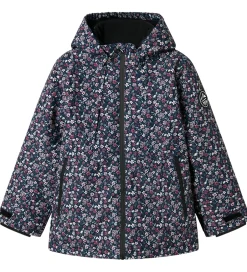 Vinterjakker|Name It Vinterjakke - NkfSnow10 - Dark Sapphire/Blossom