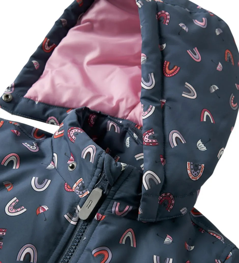 Vinterjakker|Name It Vinterjakke - NmfMaxi - Vintage Indigo/Rainbow