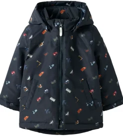 Vinterjakker|Name It Vinterjakke - NmmMax - Dark Sapphire/TRANSPORT