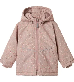 Vinterjakker|Name It Vinterjakke - Noos - NmfMaxi - Woodrose/Flower