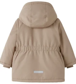 Vinterjakker|Name It Vinterjakke - Parka - NmfMarlow - Silver Mink