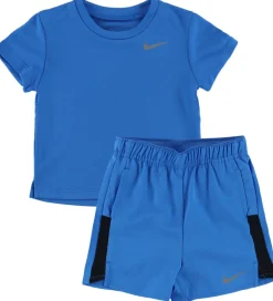 T-Shirts|Shorts Og Knickers|Nike Shortssæt - Light Photo Blue