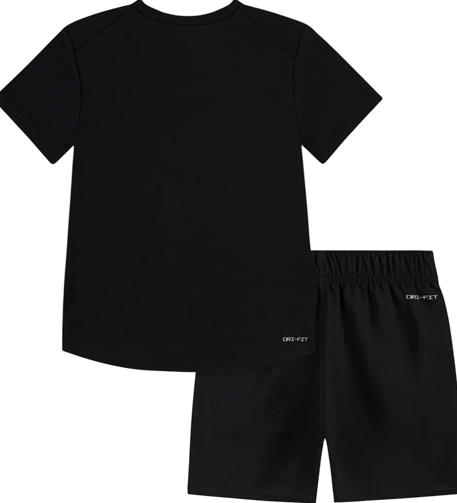 T-Shirts|Shorts Og Knickers|Nike Shortssæt - Sort