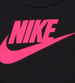 Shorts Og Knickers|Nike Shortssæt - T-shirt/Shorts - Hyper Pink/Black