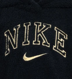 Fleece|Nike Sæt - Hættetrøje/Bukser - Sort/Gold
