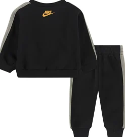 Bukser Og Jeans|Bluser|Nike Sweatsæt - Fleece - Sort