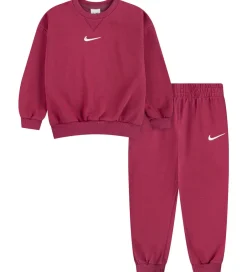 Bukser Og Jeans|Sweatshirts|Nike Sweatsæt - Essential - Sweet Beet