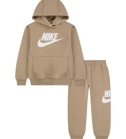 Hættetrøjer|Nike Sweatsæt - Hættetrøje/Sweatpants - Hemp