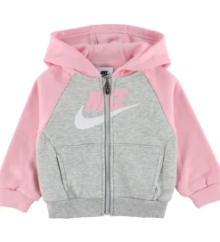 Sweatshirts|Nike Sweatsæt - Soft Pink/Gråmeleret