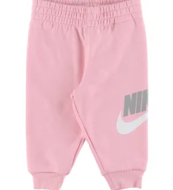 Sweatshirts|Nike Sweatsæt - Soft Pink/Gråmeleret
