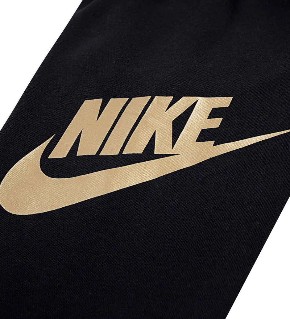 Bluser|Unisex-Tøj|Nike Sweatsæt - Sort/Guld
