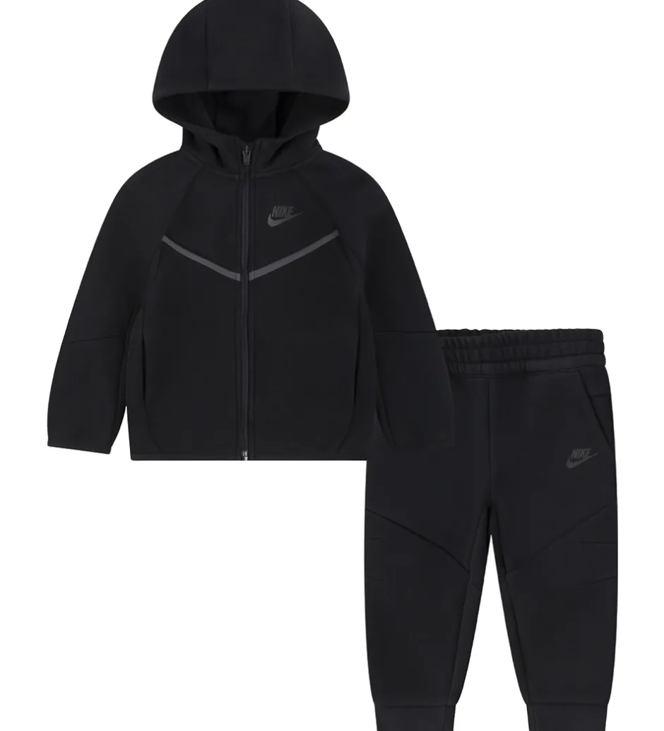 Bluser|Sweatshirts|Nike Sweatsæt - Tech - Black