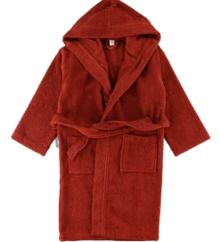 Badekåber|Nørgaard Madsens Badekåbe - 8 år - Dusty Rød