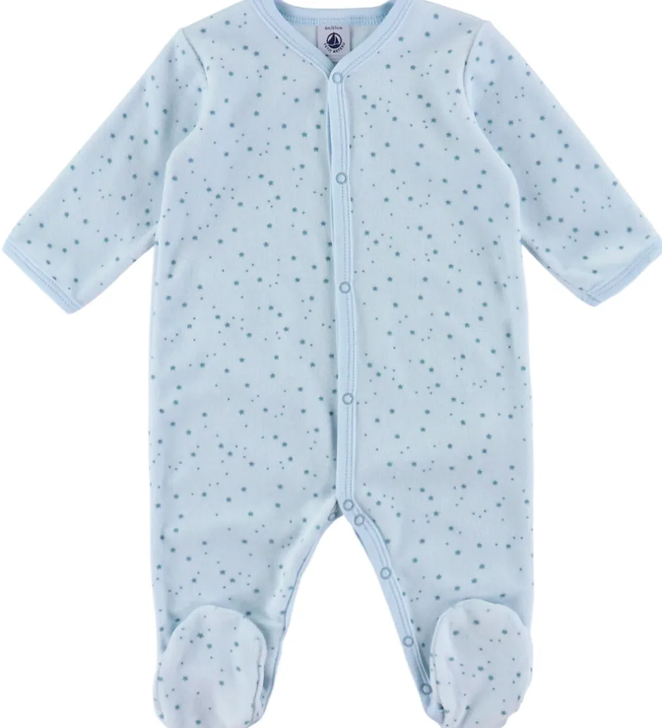 Nattøj|Petit Bateau Natdragt - 2-pak - Blå m. Stjerner/Striber